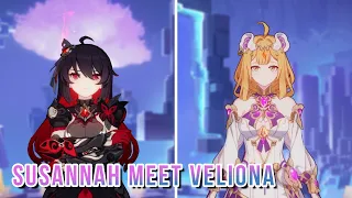 Susannah Meet "Seele" (Veliona) JP Dub | Honkai Impact 3rd