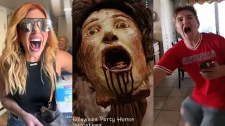 SCARECAM Pranks Reaction 2023  #30|Funny Scare Pranks/Jumpscare/Funny Videos//UltrascareImpressions/