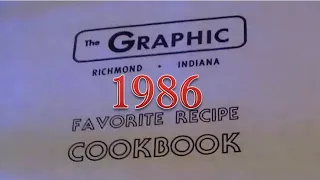 The Graphic Favorite Recipe Cookbook from 1986!