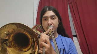 Homemade Contrabass trombone