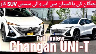 1ST Pakistani Full Review about Changan New Suv UNI-T - Price, Specs & Features