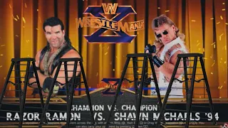 WWE 2K23 | Razor Ramon vs. Shawn Michaels | Wrestlemania X | Ladder | Intercontinental Championship