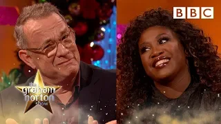 Tom Hanks and Motsi Mabuse scrutinise Strictly scoring | Graham Norton Show - BBC