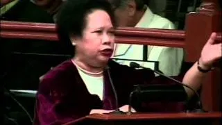 Sen. Miriam: Do not treat me as a mere observer