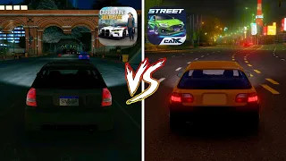 Civic Comparison Car Parking Multiplayer Vs CarX Street