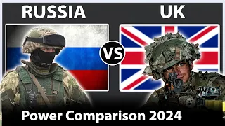 Russia vs British Army Power Comparison 2024 - Russia vs United Kingdom