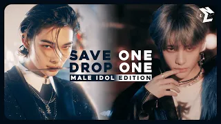 [KPOP GAME] ULTIMATE SAVE ONE DROP ONE MALE IDOLS EDITION (VERY HARD) [30 ROUNDS]