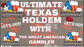 Ultimate Texas Holdem From Palace Station in Las Vegas, Nevada!!