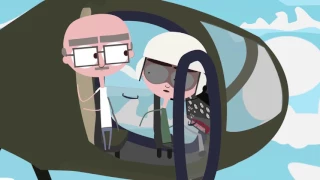 Bill Burr - Animation - Helicopter Bit