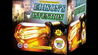 Edison's Invention - 500g Finale Firework - 12 Shots - World Class brand