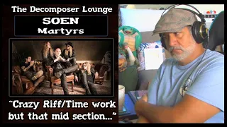 SOEN Martyrs ~ Composer Reaction and Breakdown The Decomposer Lounge Music Reactions