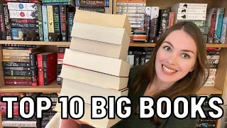 TOP 10 LARGE BOOKS | The Longest, Biggest and Best Books | 600+ pages