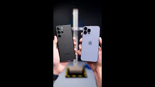 Galaxy S22 vs. iPhone 13 Drop Test