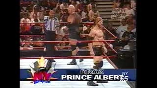 D'Lo Brown & Mark Henry vs Droz & Prince Albert   New York June 5th, 1999