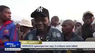 Protesters killed in attack on UN peacekeeping convoy in DR Congo