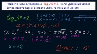 Задание 5 ЕГЭ по математике. Урок 45