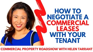 How to Negotiate a Commercial Lease with the Tenant 2020 (for beginners, retail,office)Real estate