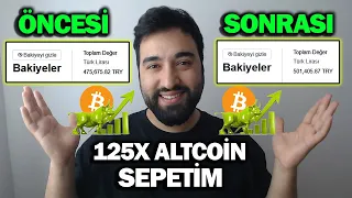 ŞİMDİ YATIRIM YAPILACAK BEŞ 125X ALTCOİN - PARA KAZANDIRAN ALTCOİN SEPETİ