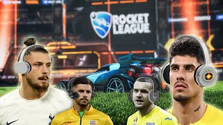 Coman & Drăgușin Joacă Rocket League cu Pușcaș și Moldovan!