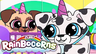 Rainbocorns | Puppycorns Pursuit! Story Compilation | Cartoons for Kids | Zuru