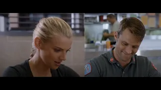 Brettsey - Chicago Fire - 5x01 Part 1 -  Brett reads out a Firefighters Blog