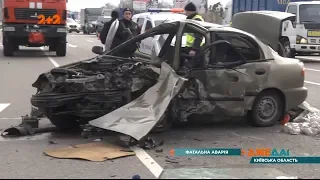 Фатальна аварія: на Старообухівському шосе сталося лобове зіткнення з загиблими