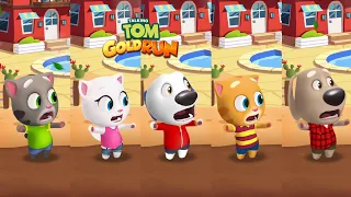 Talking Tom Gold Run Wild West Talking Tom vs Talking Angela vs Talking Hank vs Talking Ginger vsBen