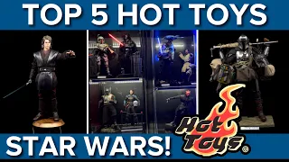 Hot Toys Top 5 Star Wars Figures in My Collection Tour!!