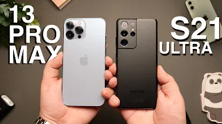 iPhone 13 Pro Max vs Samsung S21 Ultra. Какой купить?