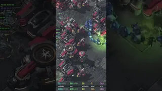 The biggest baneling attack in the history of StarCraft 2