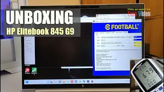 HP Elitebook 845 G9 Unboxing & gaming