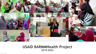 USAID Bangsamoro Autonomous Region in Muslim Mindanao for Health (BARMMHealth) Project