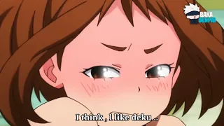 Every moment deku made Uraraka blush❤🧡    !! My hero academia !!