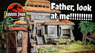 Why I CRAFTED my childhood home as a JURASSIC PARK diorama