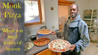 Catholic Benedictine Monk Makes Homemade Pizza for His Brother Monks