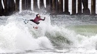 Heat Highlights - VANS US OPEN of Surfing 2013 Heat Highlights - Kelly Slater, Nat Young, Mitch Crew