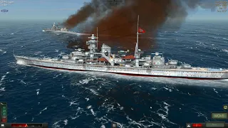 Battle Of Cruisers On Atlantic Fleet (Epiic Battle)