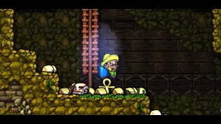 No Teleporter No Gold Hell% in 9:22.622 | Spelunky HD