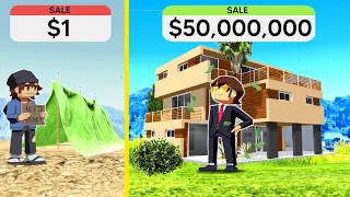 $1 House VS $50,000,000 HOUSE In GTA 5!