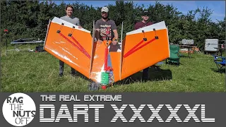 The ZOD Dart XXXXXXL Extreme - One Massive RC Flying Wing + Explosion