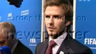 Beckham 'disappointed' to lose World Cup bid