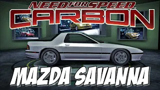 AYO KITA MODIFIKASI MAZDA SAVANNA RX-7 - NFS CARBON LIVE