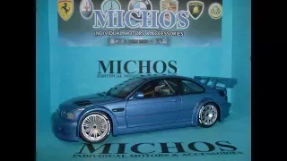 1/18 Bmw M3 E46 GTR 'Estoril Blue'/ Minichamps [80430302540] Diecast Model