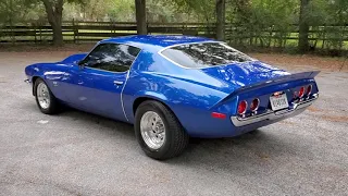 1970 Split Bumper Camaro Pro Street 674hp on pump gas $27,500 (832.606.0001)