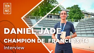 Daniel Jade, champion de France 13/14 ans