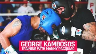 George Kambosos: Training with Manny Pacquiao
