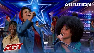 The Curtis Family C-Notes THROWS IT DOWN With Their America's Got Talent Audition!