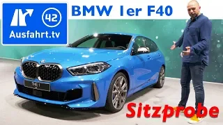 2019 BMW 1er (F40) M135i xDrive - Weltpremiere, Sitzprobe, kein Test