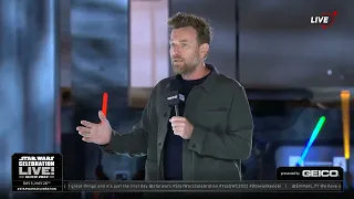 Ewan McGregor says Goodbye to Star Wars Celebration 2022 - DAY 3 Panel