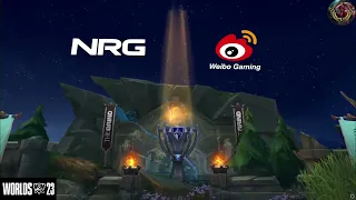 NRG vs WBG HIGHLIGHTS ALL GAME  Worlds 2023 Quarterfinals Day 1